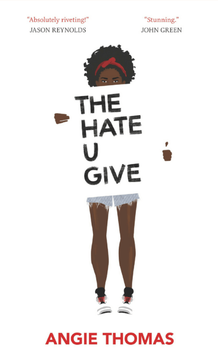 The Hate U Give by Angie Thomas Book cover