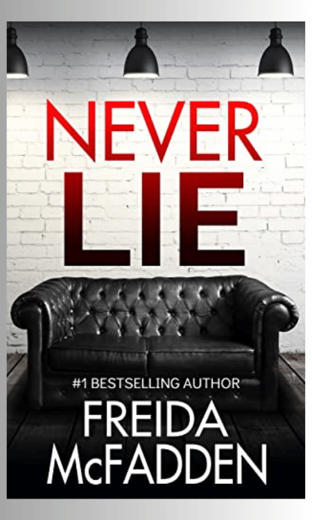 Never lie book cover